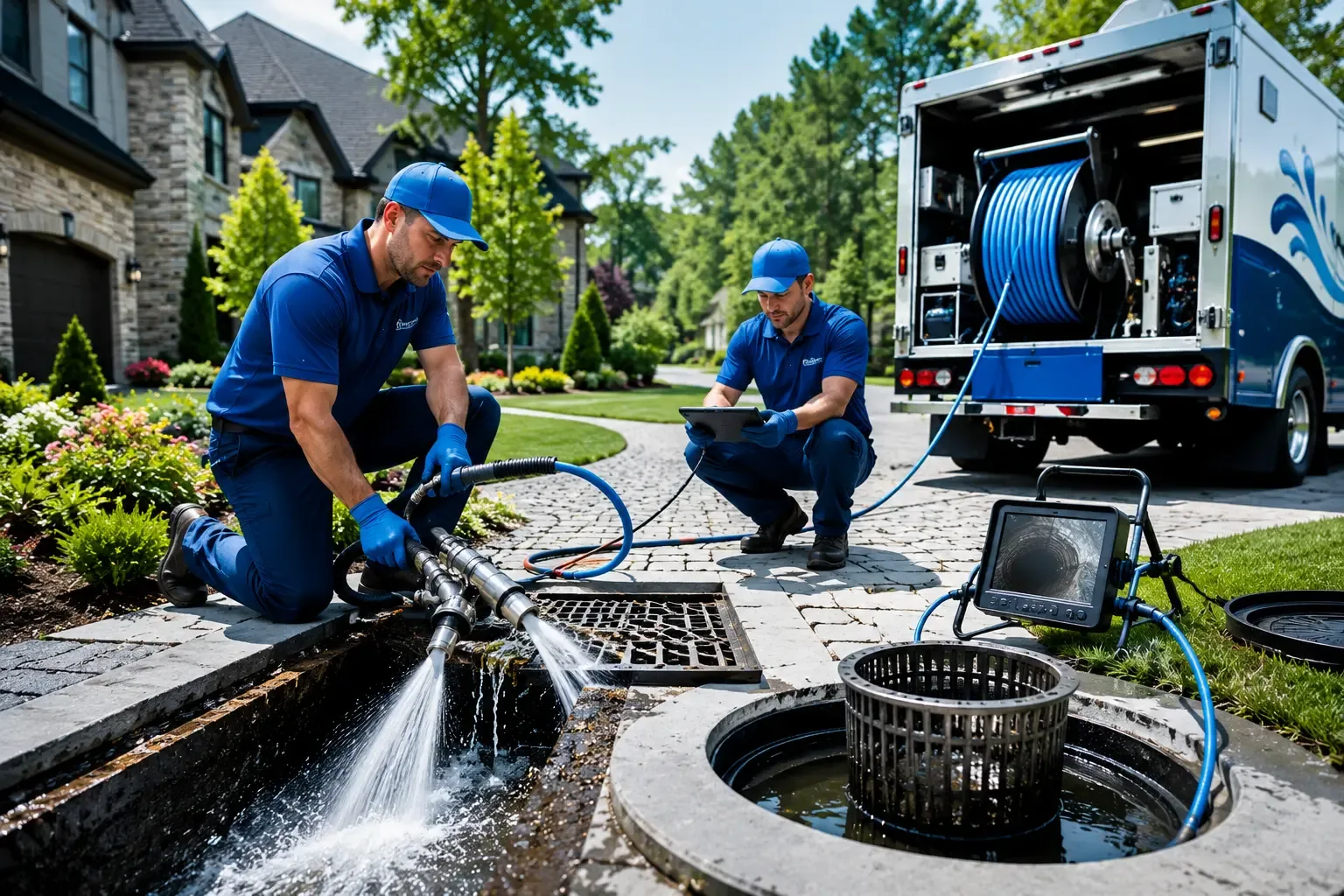 Local outdoor drain cleaning professionals in Wharton, TX